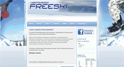 Desktop Screenshot of freeski.fi