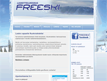 Tablet Screenshot of freeski.fi