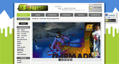 Desktop Screenshot of freeski.hu